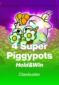 4 SUPER PIGGYPOTS: HOLD&WIN